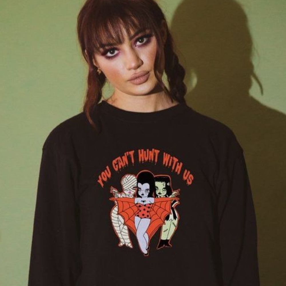 Limited Edition Valfre Cropped Hoodie- Black